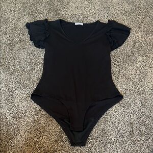 Black Kids One Piece Bodysuit